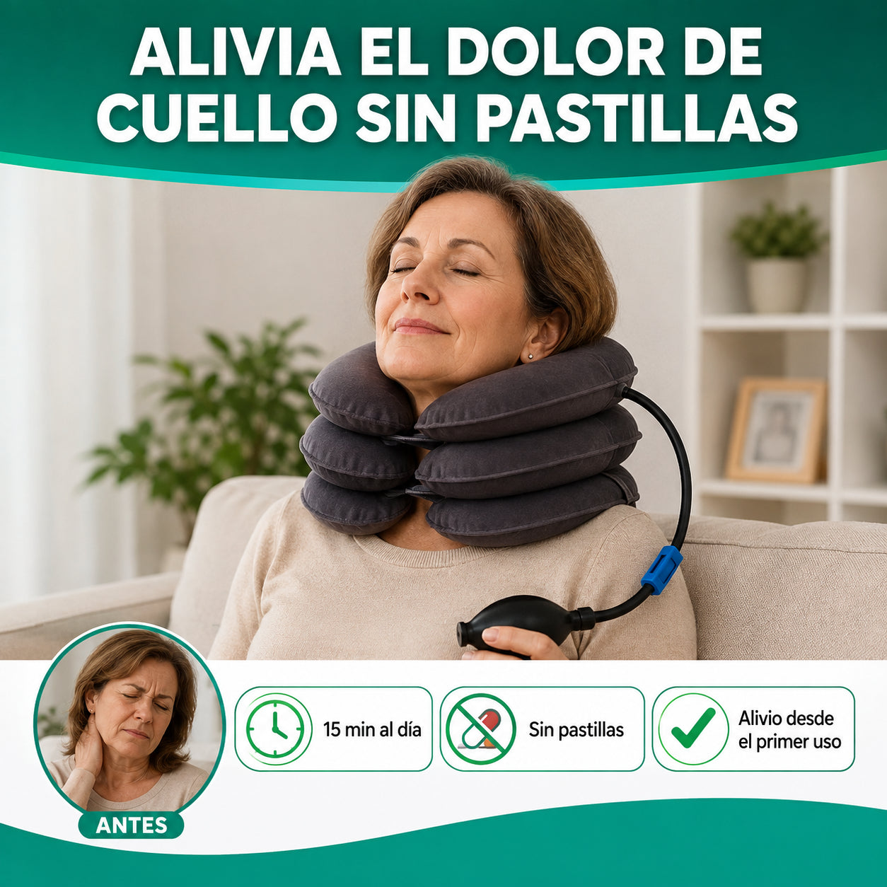 Tractor Cervical - Alivio de Cuello