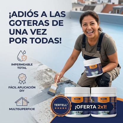 TERTELL® Impermeabilizante para Techos — 2x1