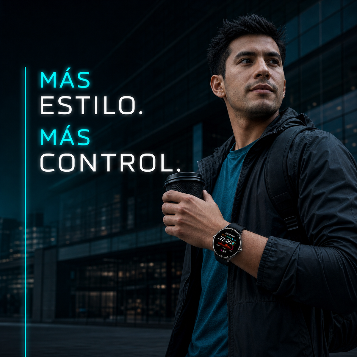 Smartwatch Ultra integrado en una situación de uso